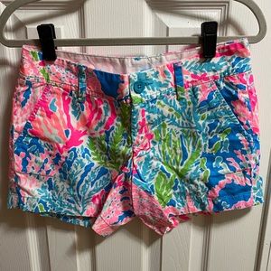 Lilly Pulitzer size 2 Callahan shorts LCC
